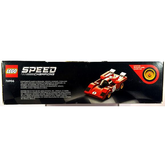 LEGO 76906 Speed Champion 1970 FERRARI 512 M, New, See Pics/Descr. - Picture 5 of 9